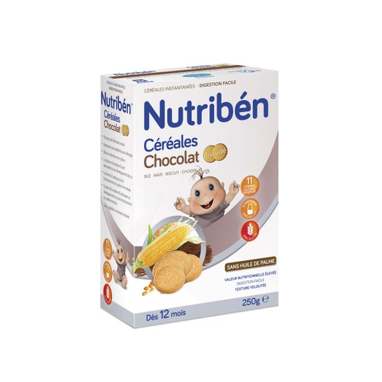 Nutribén® Céréales Chocolat Biscuité 250g