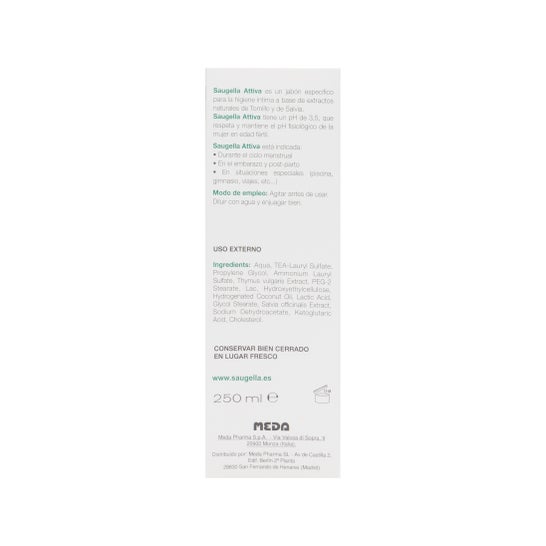 Saugella Attiva 250 ml