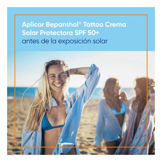 Bepanthol Tatoo Crème Solaire Spf50+ 50ml