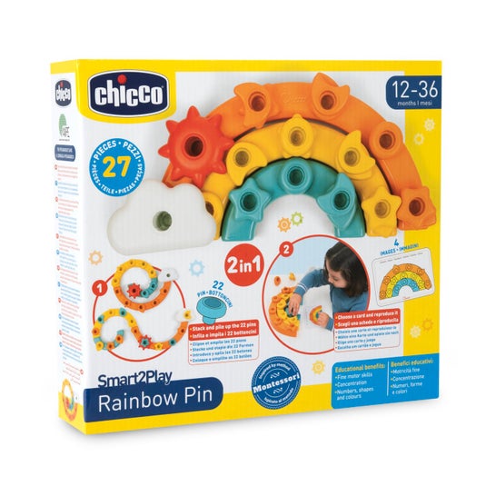 Chicco Smart2Play Arco-Iris Multiatividades 12-36M Set 27 Peças