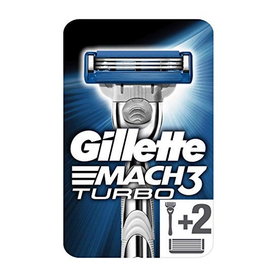 GILLETTE Mach 3 Plus rasoir avec recharges 2 recharges 1 rasoir