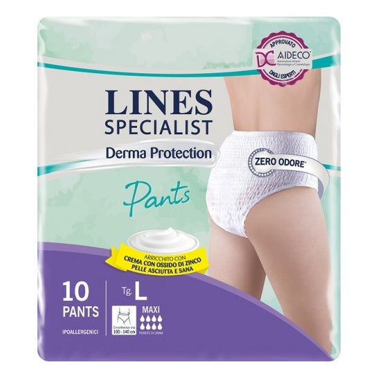 Lines Specialist Derma Protection Pants Max TL 10uts