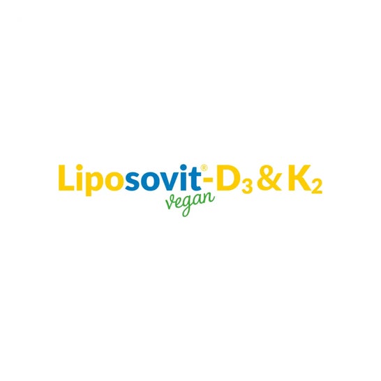 HSN Vitaminas D3 2000UI + K2 100mcg Vitamina K Liposomadas Liposovit® 60vcaps