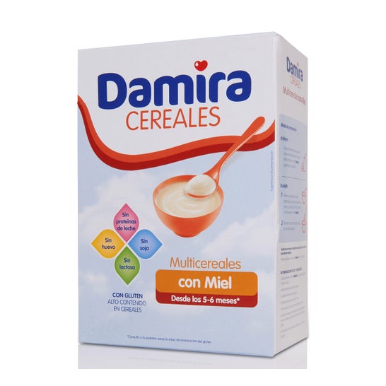 Damira™ 8 cereales con miel 600g