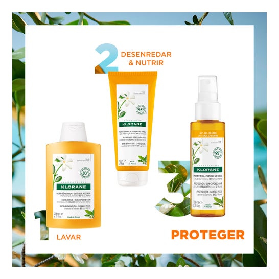 Klorane Protection Cheveux Huile Au Tamanu Bio Et Monoï 100ml