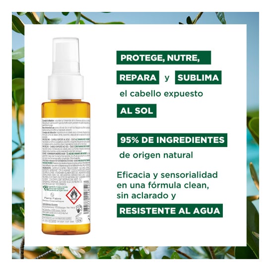 Klorane Protection Cheveux Huile Au Tamanu Bio Et Monoï 100ml