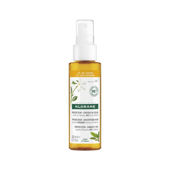 Klorane Protection Cheveux Huile Au Tamanu Bio Et Monoï 100ml