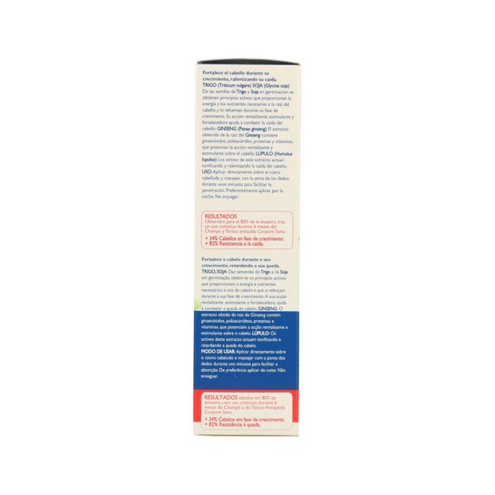 Corpore Sano Locion Soja Cereales Y Ginseng Anticaida 150ml