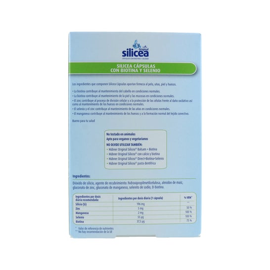 Hübner Original Silicea 30 gélules