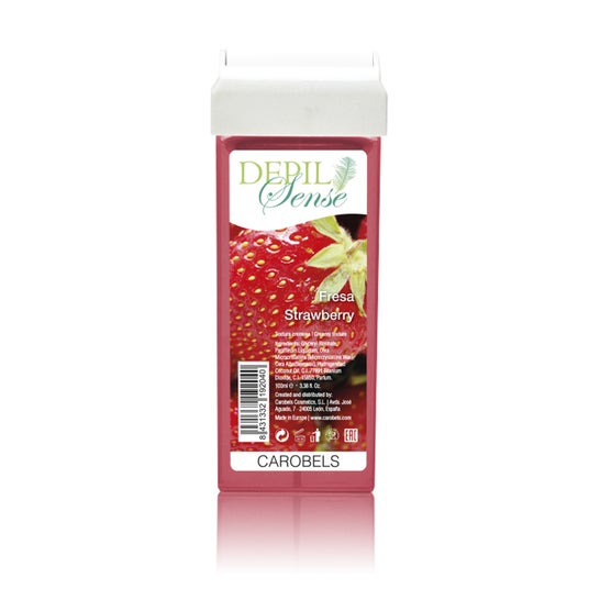 Roll-on Depil Sense Fraise 100ml - Tex. Crémeux