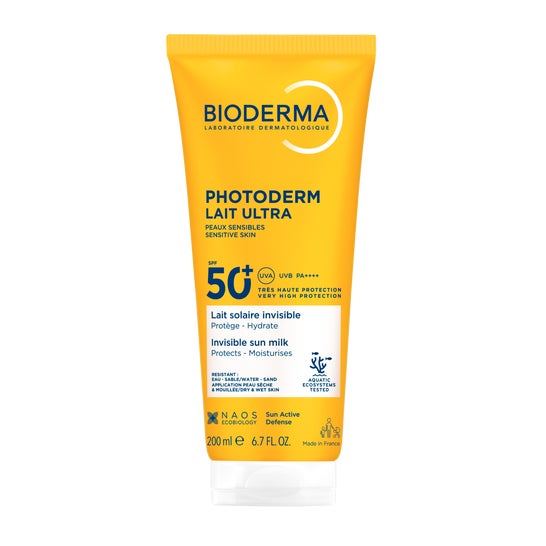Bioderma Photoderm Lait Ultra Peaux Sensibles SPF50+ 200ml