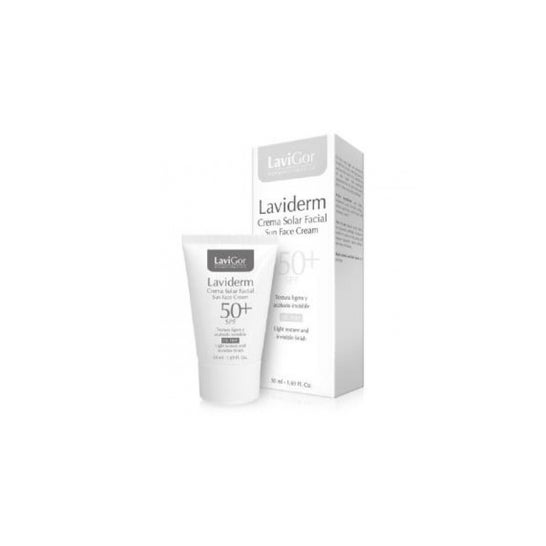 Lavigor Laviderm Crème solaire pour le visage SPF50 sans huile 50ml