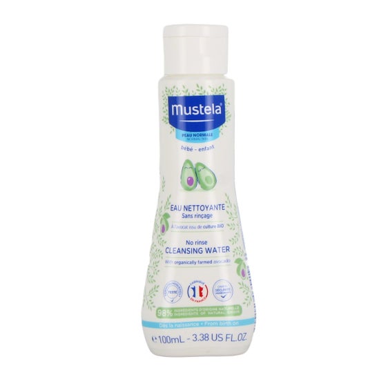 Mustela Eau Nettoyante Sans Rinçage À L'Avocat Bio 100ml