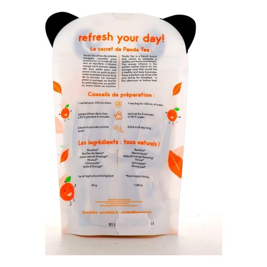 Panda Tea Infusion Kids Orange 28 Sachets