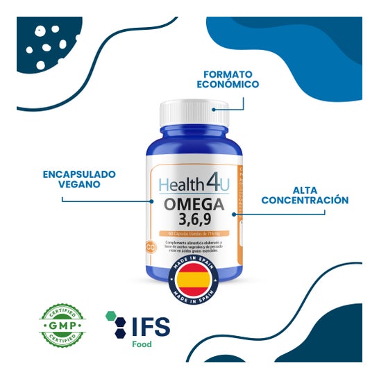 Health 4U Omega 3,6,9 716mg 60caps