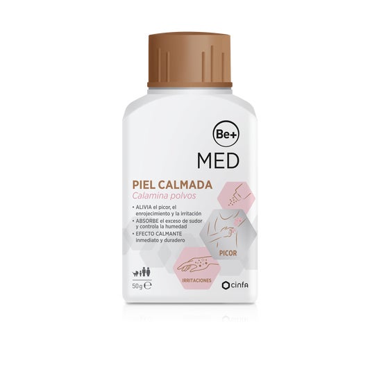 Be+ Med Peau Apaisée Calamine Poudres 50 g