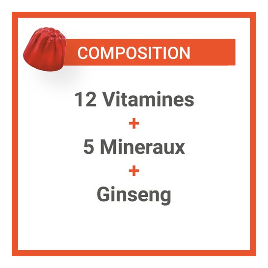 Vitascorbol Énergie 50 Gommes