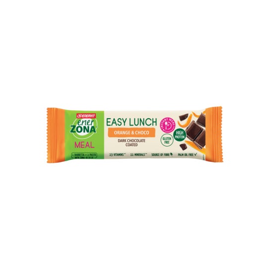 Enerzona Easy Lunch Barre Orange & Chocolat 58g