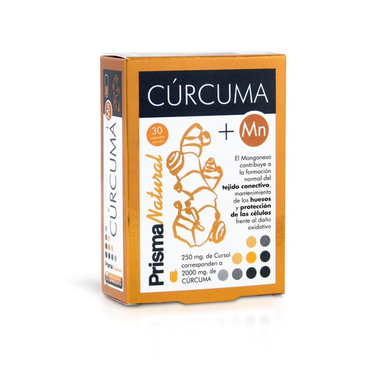 Curcuma Prism Naturel+mn 30caps