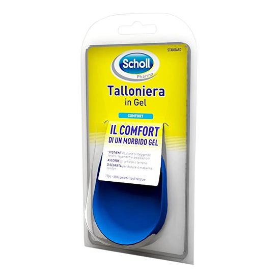 Scholl Comfort Silicona Gel Talonera 1 Paire