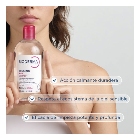 Bioderma Créaline H2O Flacon pompe 500 ml