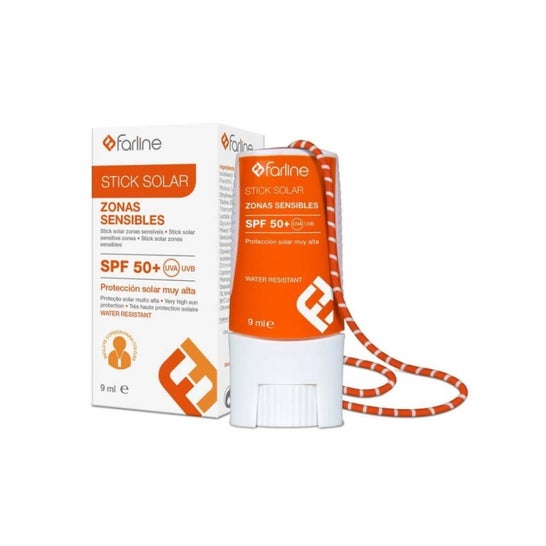 Farline Stick Solaire Transparente Spf50 15 ml
