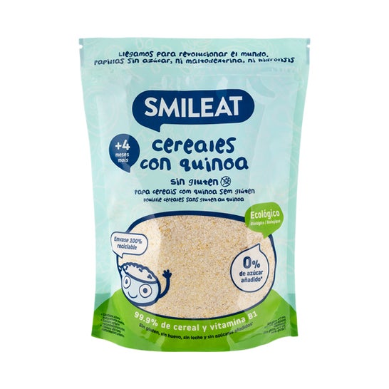 Smileat Papilla Cereals S/ Gluten + Quinoa 200 g