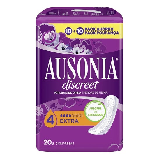 Ausonia Discreet Extra 20 unités