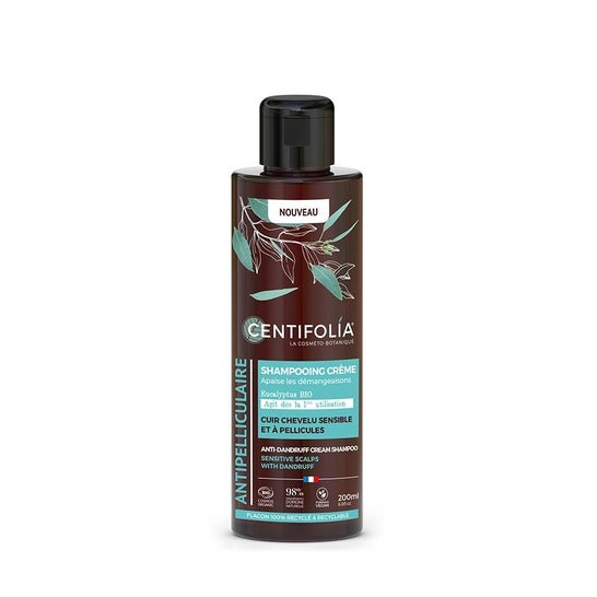 Centifolia Shampooing Crème Antipelliculaire à l'Eucalyptus Bio 200ml