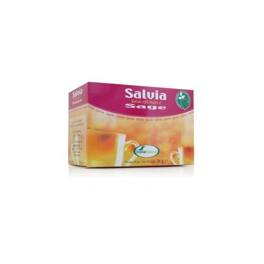 Soria Natural Salvia Infusion Infusion 20 filtres