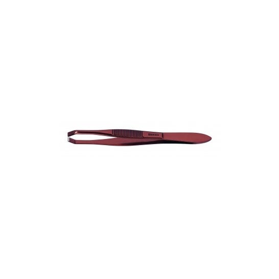 Pince à épiler crabe cuivre 8,3cm 1ud 1ud