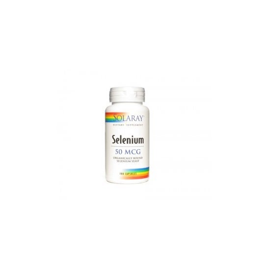 Solaray Selenium 50mcg 100caps 50mcg 100caps