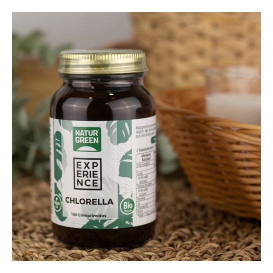 Naturgreen Chlorella Chlorella biologique 180comp