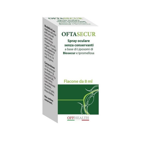 Offhealth Oftasecur Gouttes Oculaires 8ml