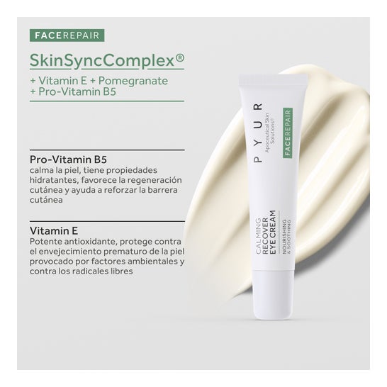 PYUR Calming Recover Eye Cream 15 ml