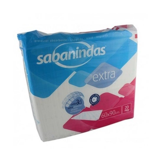 Sabanindas couvre-lit Extra 60x90cm 20uds