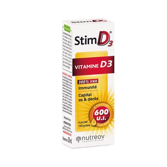Nutreov Stim D3 Vitamina D3 2x20ml