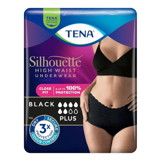 Tena Silhouette Crème Cintura Alta Talla L 8uds Tena Silhouette Crème Cintura Alta Talla L 8uds