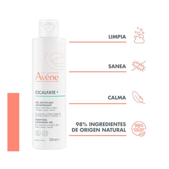 Avène Cicalfate+ Gel Nettoyant Assainissant 200ml