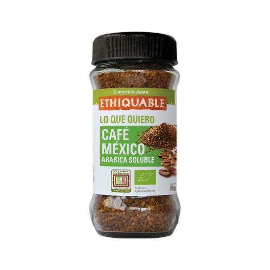 Ethiquable Café Soluble Mexique Arabica 85g