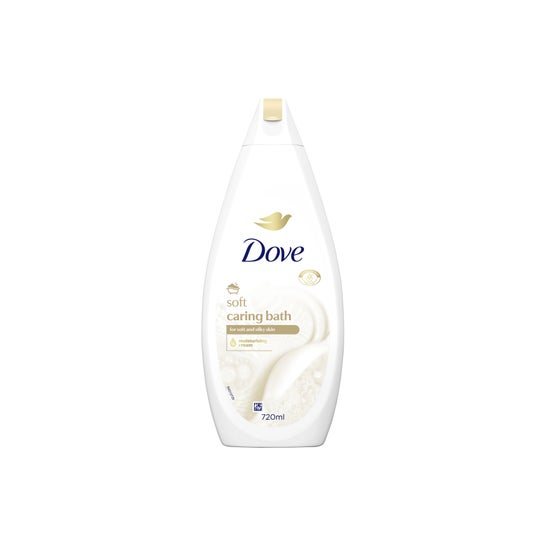 Dove Soft Caring Bath Gel Douche Gentle Hydration 720ml