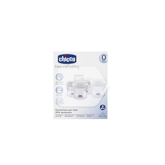 Chicco™ Step Up Famille Contenants de lait maternel 4 Unités