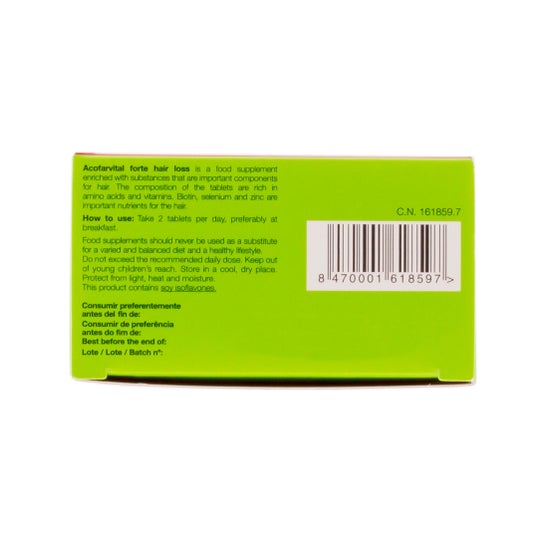 Acofarvital antichute forte 60comp