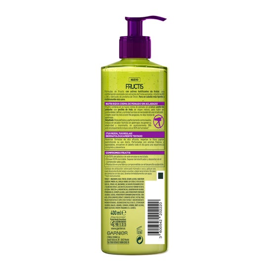 Garnier Fructis Nutri Curls No Rinse Cream 400ml