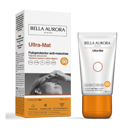 Bella Aurora Ultra-Mat Photoprotecteur Anti-Blemish Spf50 50ml