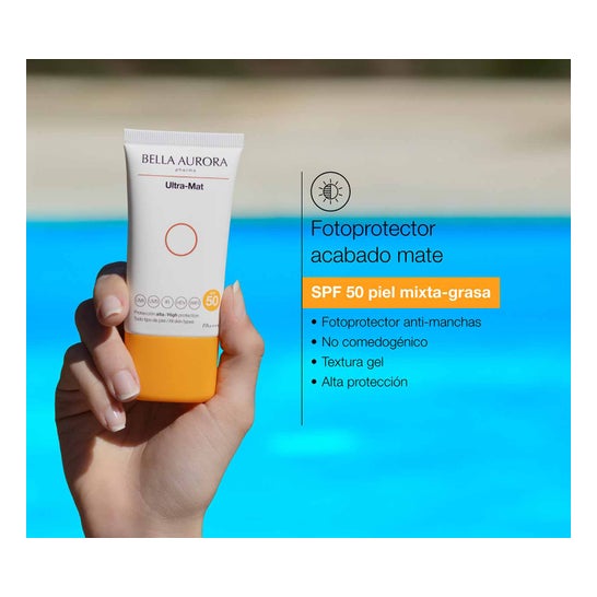 Bella Aurora Ultra-Mat Photoprotecteur Anti-Blemish Spf50 50ml