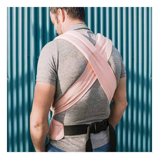 Porte-bébé Fidella Flowclick Chevron Rose 1pc