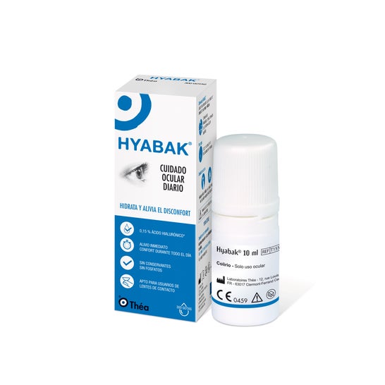 Hyabak Gouttes Oculaires 10ml