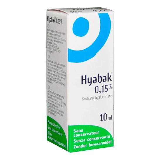 Hyabak Gouttes Oculaires 10ml