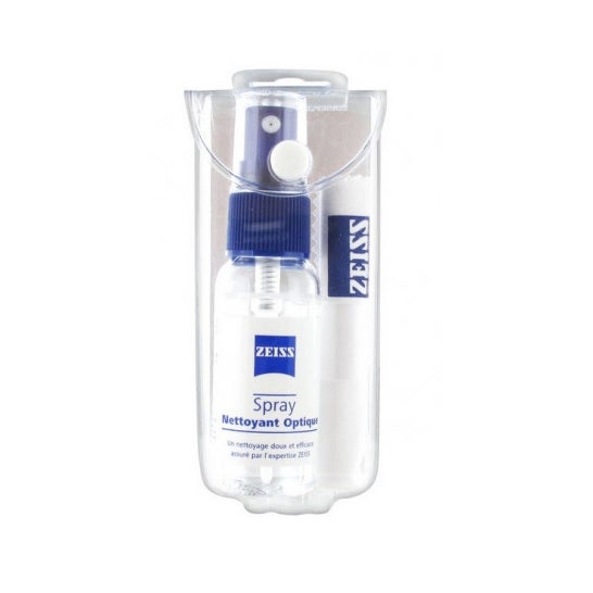 Zeiss Kit anti-buée (spray 240 ml et 5 chiffons, protection antibuée longue  durée avec support pour masque